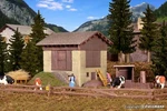 Kibri 38814 Swiss Barn With Fence. Fixed Price $58.75.