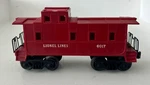 Vintage Lionel Red Caboose Model Train Car Postwar 6017. Fixed Price $8.99.