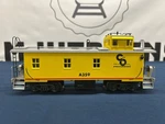 K-line Chesapeake & Ohio Off-center Cupola Wood-sided Caboose K616-1251 No Box. Fixed Price $69.99.