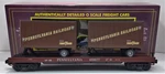 Mth 20-98104 O Gauge Pennsylvania Flatcar #469677 With Trailers Ln. Fixed Price $44.99.