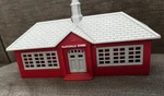 Vintage Bachmann Plasticville Usa School House 2603-100 Scale L3 Sb. Fixed Price $11.99.