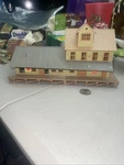Vintage Tyco #7785B Ho Scale Railroad Express Freight Station Built Building Kit. Fixed Price $19.98.