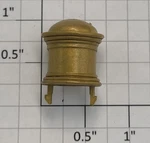 Lionel 18702-64 General Gold Plastic Steam Dome (12). Fixed Price $21.00.