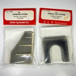 Glr Industries Scale Random Stone Tunnel Abutment #30208 & Portal #30205. Fixed Price $30.00.