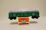 Lionel Railroader Club Gauge Countdown To Century Gondola # 6-19966. Fixed Price $10.00.