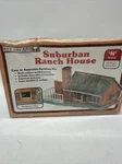 Vintage Life-like 'n' Scale Suburban Ranch House 7412 Nos Sealed. Fixed Price $16.99.