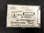 Bar Mills Ho Nw, B&o, Ns Model Railroad Billboard Sign Kit #99122 + Rea, Flag,. Fixed Price $54.99.
