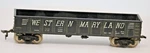 Fleischmann Ho Scale Western Maryland Gondola Wm 54646 Vintage 1950S Era. Fixed Price $14.99.