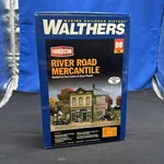 Walthers Cornerstone 933-3650 River Mercantile Building Ho Kit Railroad T7. Fixed Price $30.00.