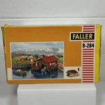 Faller B-284 Lakeside Boathouse Bathhouse Neptune Building Kit Vintage. Fixed Price $35.00.