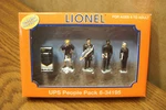 Lionel Ups People Pack Hand-painted Pewter Gauge. Fixed Price $26.99.