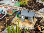 330878 Pola Scale Kit Of Gatekeeper Stall With Moveable Figure. Fixed Price $119.99.