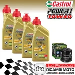 Castrol Power 10W40 Oil Cutting Kit + Filter Suzuki Gs 750 1980 1981. Fixed Price $75.30.