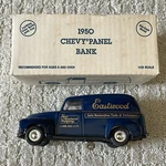 Vintage 1989 Ertl 1950 Chevy Panel Truck Bank Eastwood 1/25 Scale Die-cast Metal. Fixed Price $19.99.