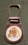 Royal American Show Traveling Carnival 3" Souvenir Keychain Ring Circus. Fixed Price $5.99.