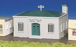 Bachmann 45145 Ho-scale Police Station Plasticville Snap Kit In Sealed Bag. Fixed Price $11.99.