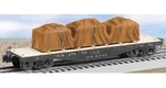 Lionel New Haven 40 W/ Covered Load 6-27542! Scale Wood Deck. Fixed Price $79.99.