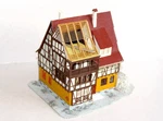 Vollmer 26866 Model Bourgeois House Half-timbered Construction Site Work Restore. Fixed Price $41.14.