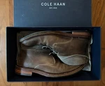 Cole Haan Chukka Boots Men 8.5 Williams Welt Brown Leather Driftwood C20293. Fixed Price $26.00.