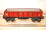 Lionel Pre War 2677 Gondola Powered Couplers 1939-41. Fixed Price $17.95.