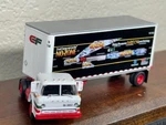 Cf Freight - Ford Semi Tractor /28FT Blindspot Zone Wedge Trailer Ho Scale. Fixed Price $54.95.