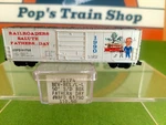 Bev-bel / Life-like #2174 "happy Fathers Day" Box Car N-scale #bbfd 61790. Fixed Price $15.95.