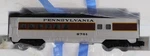 Lionel O/027 Gauge Pennsylvania Combo Car Illuminated Interior #8701 New. Fixed Price $65.00.