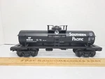 Industrial Rail Idm 6003 O-27 Gauge Southern Pacific Tank Car Sp 62845 No Box. Fixed Price $14.95.
