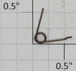 American Flyer PA14407R Right Hand Brush Spring (10). Fixed Price $10.00.