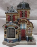 Lemax Christmas Village Cinnamon Roll Shop Porcelain Building Light-up. Fixed Price $88.18.
