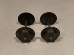 2 Lionel Metal Wheel & Axle Sets Gauge Scale 3-RAIL Freight / Passenger Car. Fixed Price $8.75.
