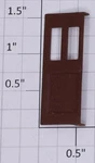 Lionel 9015-224 Right Hand Vestibule Door Red Oxide (12). Fixed Price $16.80.