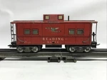Vintage Marx Mar-lines Tinplate O/027 Gauge #92812 Reading Center Cupola Caboose. Fixed Price $10.00.