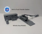 Whistle Stop Models HO7701 Scale Rail Truck Transfer Station, 3D Printed. Fixed Price $37.71.