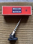 Lionel No. 252 Automatic Crossing Gate With Original Box. Fixed Price $20.00.