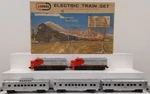 Lionel 11490 Vintage Santa Fe 5-UNIT Diesel Passenger Set/box. Fixed Price $195.50.