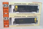 2 Con-cor Cnw 100 Ton Hopper Cars W/ Knuckle Couplers & Different Road #s. Fixed Price $28.50.