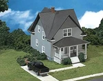 Atlas Scale Model Railroad Building Kit Kim's Classic Home/house. Fixed Price $29.99.