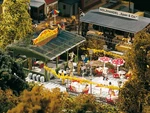 Beer Garden Ho/oo Gauge Auhagen 11366. Fixed Price $55.01.