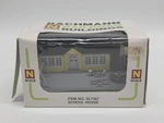New Bachmann Scale Built Up School House Building Item #55-7307. Fixed Price $9.99.