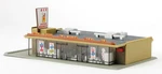 Walthers Life-like 433-1330 1/87 Ho Scale Ace Super Market Model Structure Kit. Fixed Price $23.85.