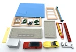 Bachmann Plasticville Ho Scale Drive-in Hamburger Stand Kit # 2916-200. Fixed Price $12.00.