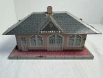 Vintage Marx Girard Train Station Tin Litho Building Toy Usa. Fixed Price $22.55.