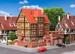 Vollmer 47688 1:160 Kit Of Bakery With Outdoor Cafe, Interior And Led Lighting. Fixed Price $54.99.