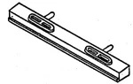 Details West Ho Pilot Beam Less Footboards PKG(2) BP-193. Fixed Price $5.98.