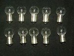 Lionel Trains Light Bulbs # 57 Bayonet Base 12 - 16 Volt Large Globe. Fixed Price $10.95.
