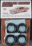 #6569F 1965-1969 Firestone Style 10" Stock Car Tires Ppp 1/25 Scale. Fixed Price $11.99.