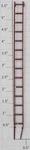 Lionel 2151-17 Red Semaphore Ladder (10). Fixed Price $30.00.