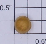 Lionel 2332-11 Yellowed Rubber Headlight Lens (10). Fixed Price $20.00.