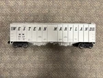 + Mth Gauge Railking Western Maryland #5567 Airslide Hopper Car No Box *ss. Fixed Price $30.00.